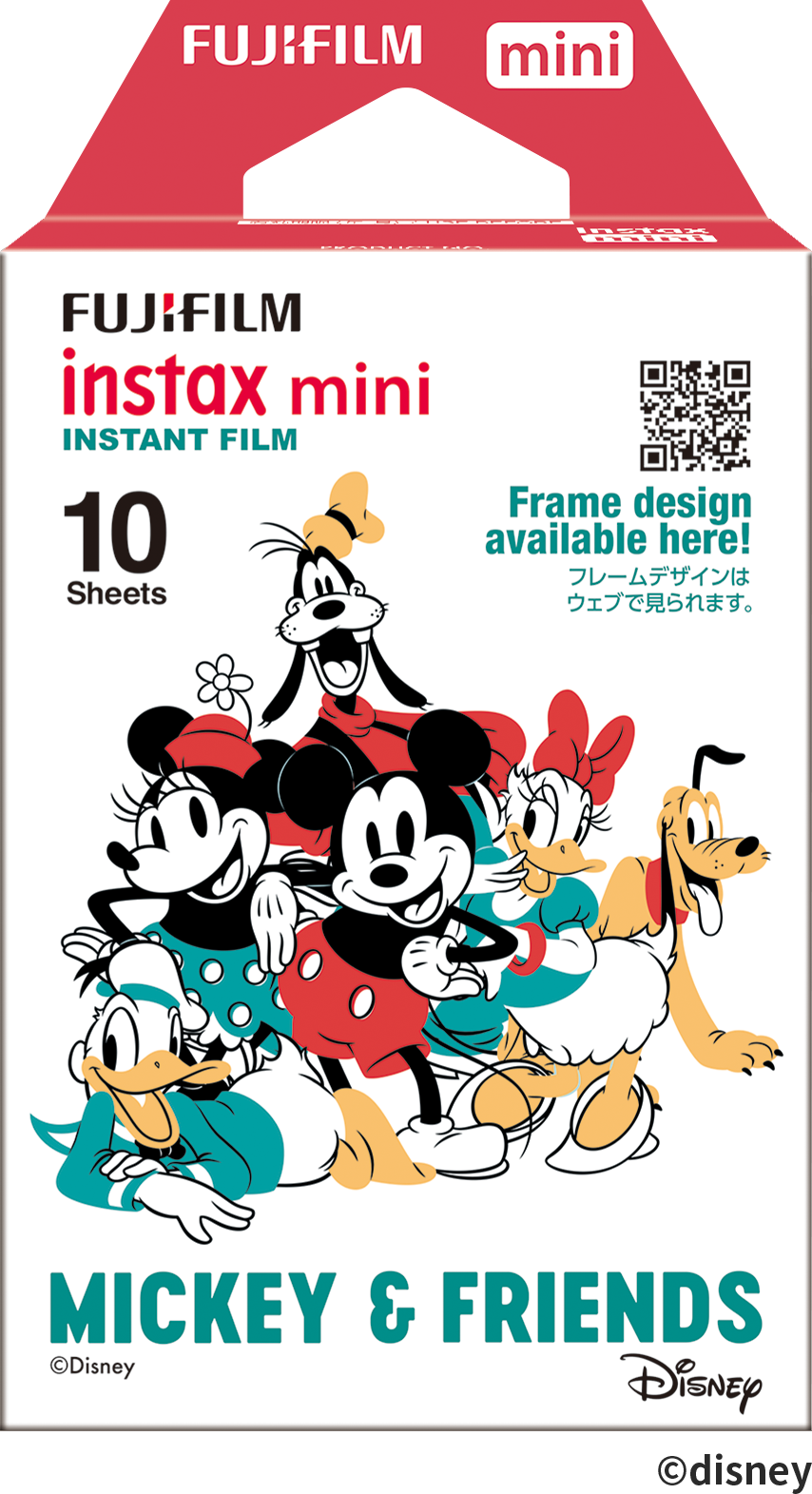 ミニ用フィルム ミッキー＆フレンズ
